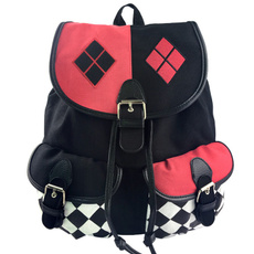 Geek, harleyquinn, Backpacks & Bags, Backpacks