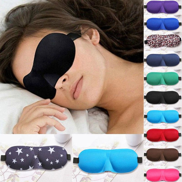 Fashion 3D Sponge EyeShade Sleeping Eye Mask Cover eyepatch