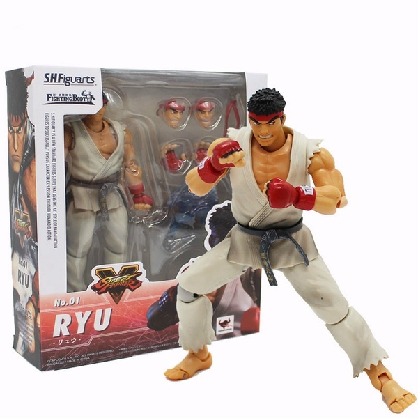 In Stock 100% Original Bandai SHFiguarts Street Fighter V Ryu Hoshi PVC  Genuine Collectible Anime Figure Action Model Toys Gift - AliExpress