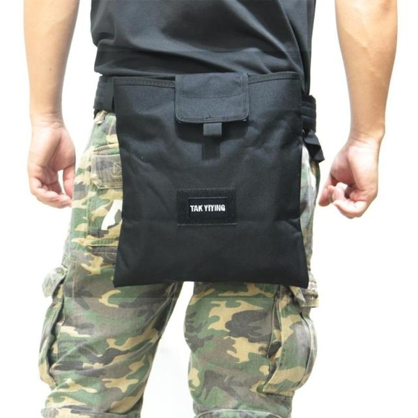 Details about   Molle Tactical Magazine Dump Ammo Drop Pouch Utility Bag Airsoft Hunting 29x23cm 