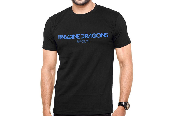 Evolve IMAGINE DRAGONS Album T Shirt For Men Cotton Casual Top