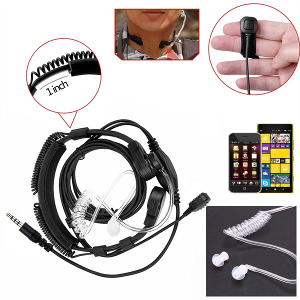 throat mic headset for cell phone