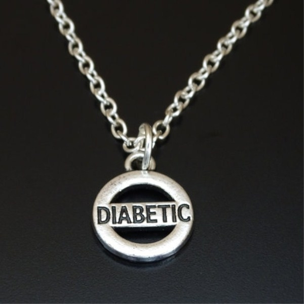 Diabetes on sale necklace free