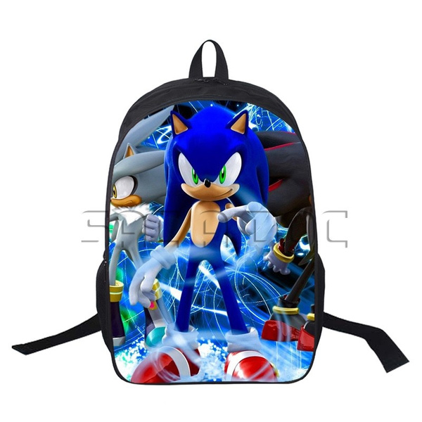 Sonic 16" School Large Backpack Boy Backpack