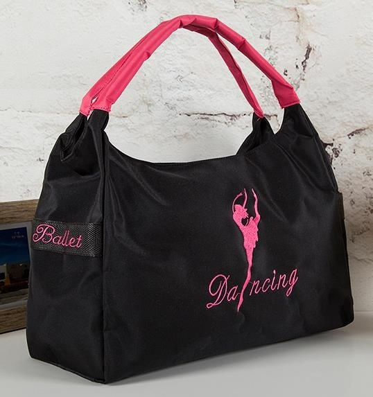 girls personalised dance bag