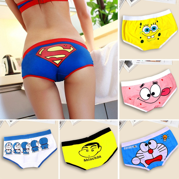 New Cartoon Underwear Women's Panties for Young Girls Sweet Lola Cotton  Thong Sexy Kitty Printing Casual Gift