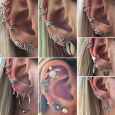 Owl, Stud, vintage earrings, Stud Earring