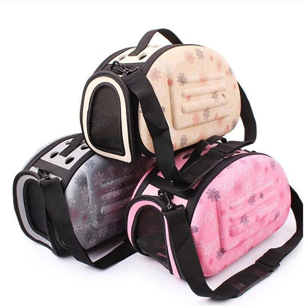 Sac De Transport Pour Animal De Compagnie Chien Chat Cage De Voyage Caisse Pliable Sac A Main En Forme De Coeur Wish