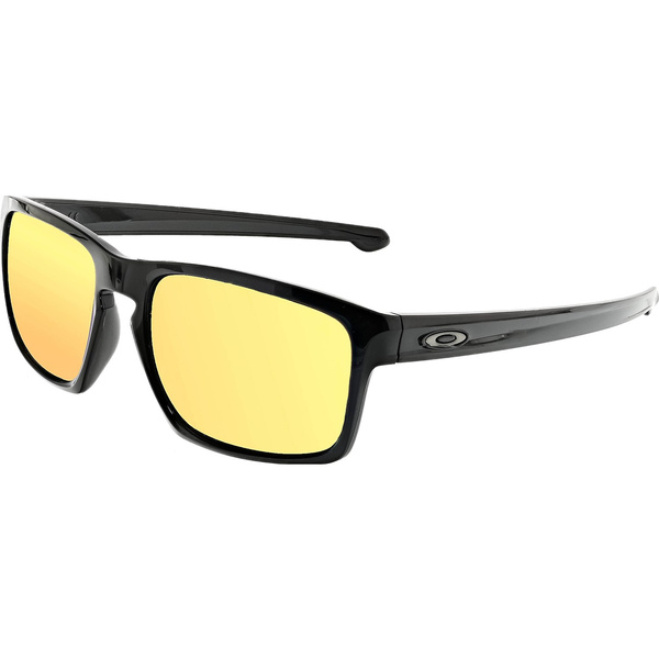 Oakley Polarized Silver OO9262-38 Black Rectangle Sunglasses | Wish