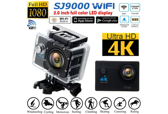 Sj9000 Wifi 1080p 4k Ultra Hd Sports Action Camera Dvr Cam Camcorder Waterproof Wish