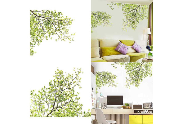 Family Green Tree Wall Sticker Vinyl Art Home Decals Room Decor Mural Branch 