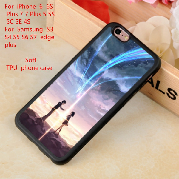 Anime Your Name Kimi No Na Wa Phone Case For Fundas IPhone 6 6S Plus 7 7  Plus 5 5S 5C SE 4S Back Shell Cover | Wish