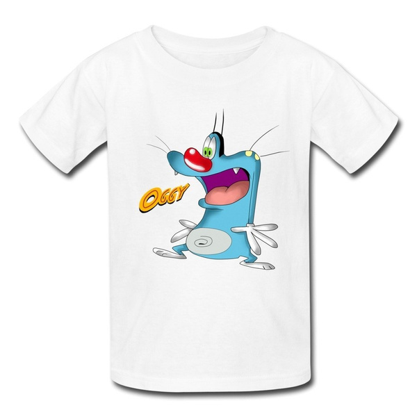 Oggy and the cockroaches t shirt Clearance