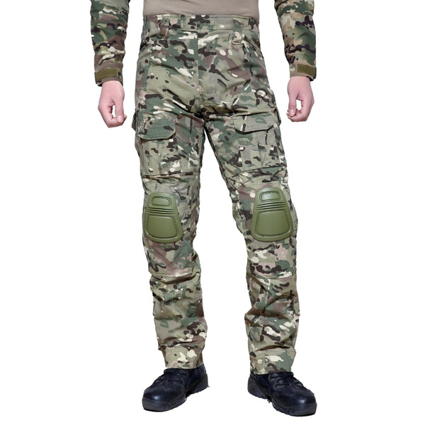 army pants with knee pads