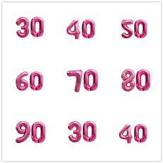 pink, 40inch, birthdaypartydecoration, pinkballoon