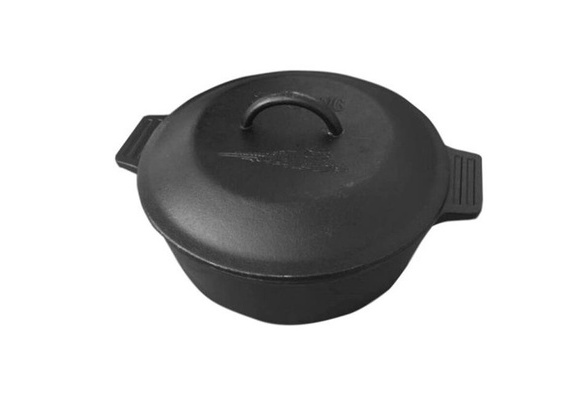 Bayou Classic 7600 4 qt Covered Casserole Pot, Black | Wish