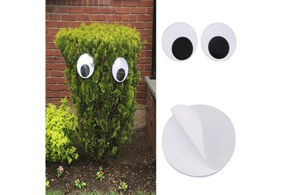 1 Pair 75mm Giant Googly Wiggle Eyes with Self-adhesive for