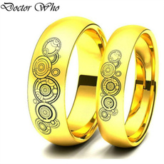 Couple Rings, Steel, titanium steel, loversringsengagementring