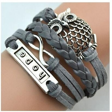 Owl, Infinity, Jewelry, Chain