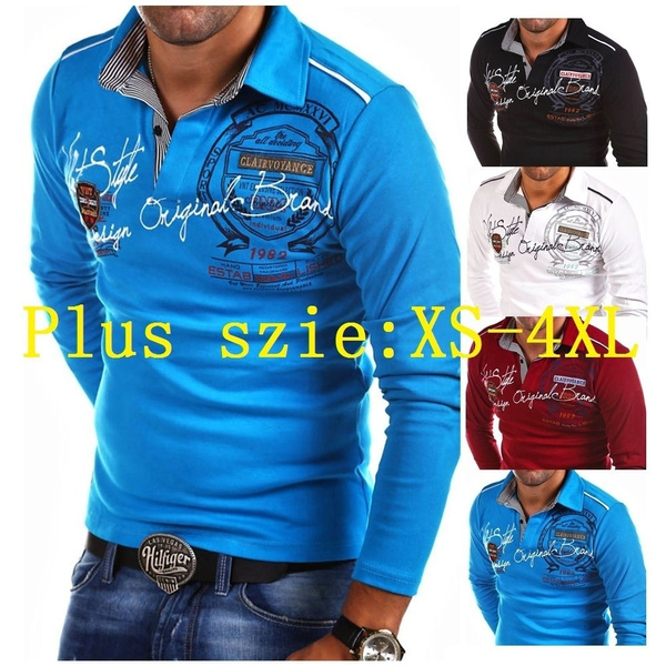 Men's 4XL Long Sleeve T-shirts & Polo Shirts