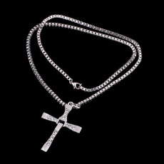 Chain Necklace, Jewelry, Chain, Cross Pendant