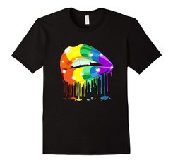 Mens T Shirt, lgbtshirt, rainbow, personalitytshirt