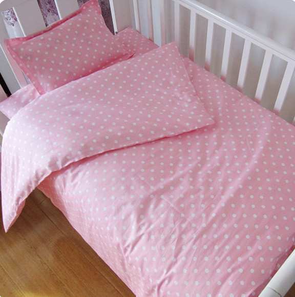 pink cot bed sheets