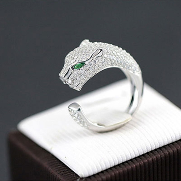 Jaguar on sale silver ring