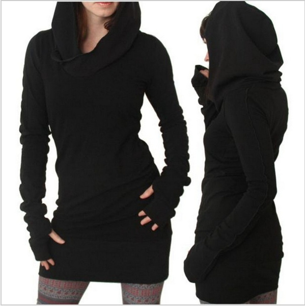 Thumb cuff hoodie sale