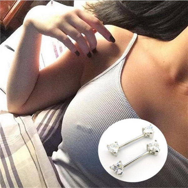 Sexy nipple piercing hotsell