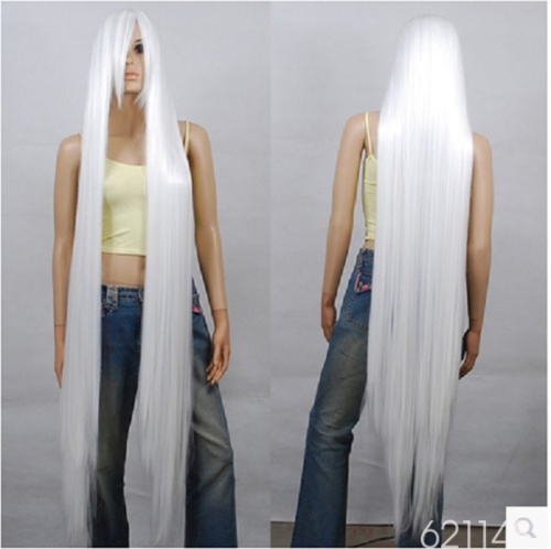 High quality white outlet wig