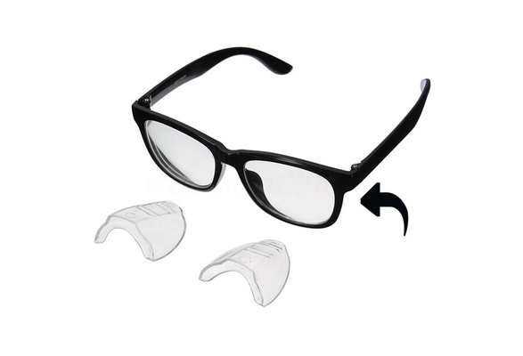 Details about / 2X Protective Covers For Myopic Glasses Goggle Side Shields Flaps Sides Supp$Lfi