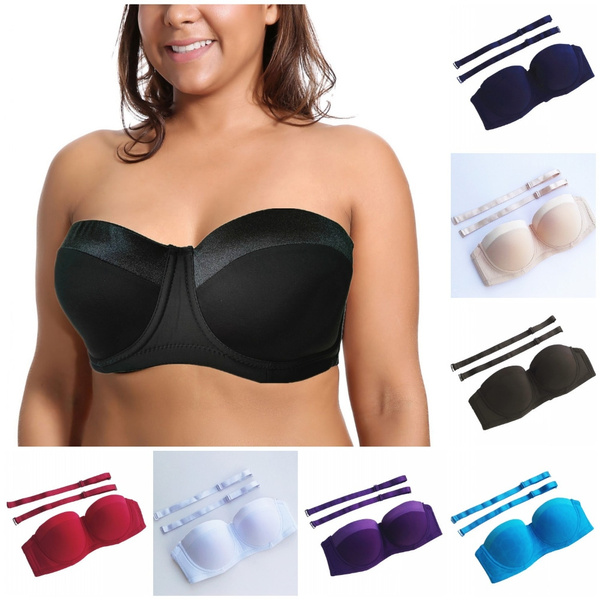 Women's Multiway Smooth Underwire Convertible Straps Non Padded