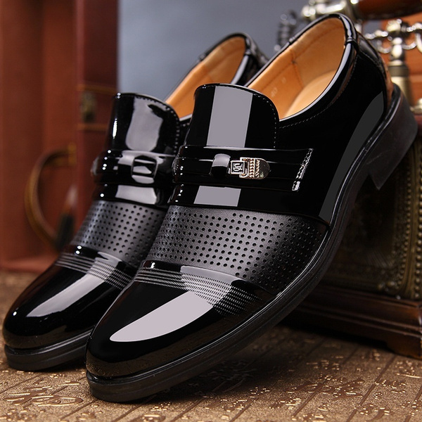 2018 Mens Shoes Genuine Leather Design Breathable Shoes