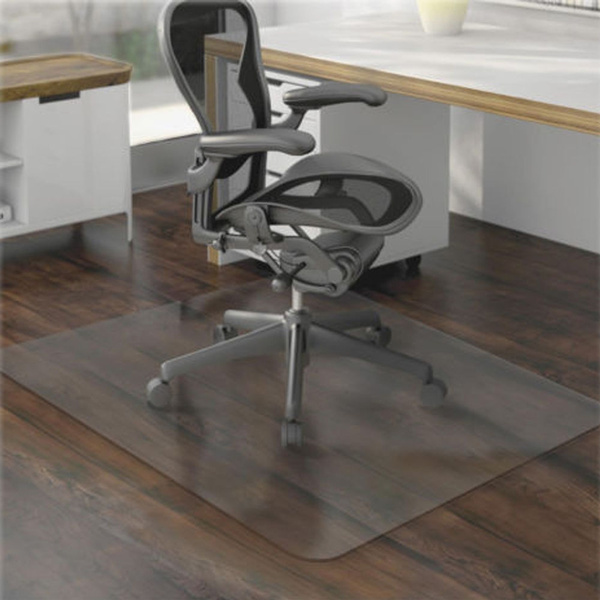 36 x 48 Hard Floor Home Office PVC Floor Mat Square for Office Rolling  Chair US