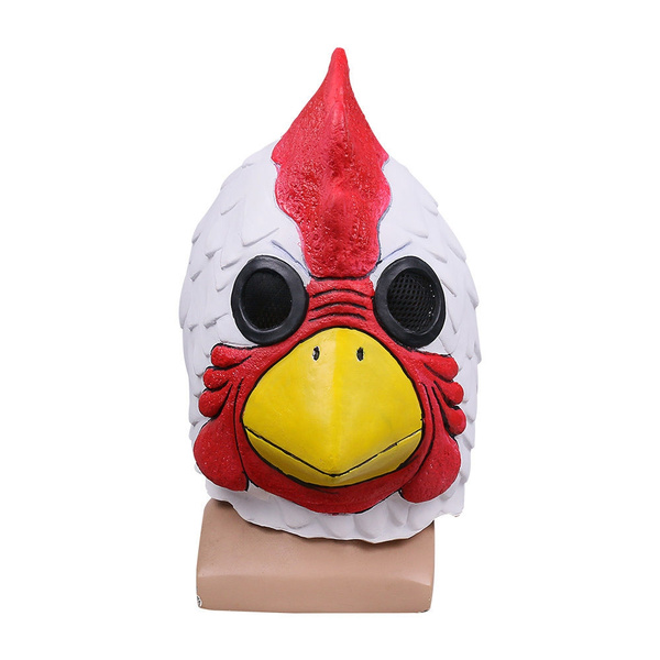 Richard Rooster Mask Game Hotline Miami Cosplay Mask Latex Chicken Killer Mask 