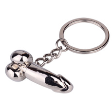 Creative Funny Men Metal Car Keychain Key Ring Key Pendant