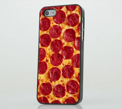 Pepperoni Pizza iphone 5 5S 5C Iphone 6 6S 6 Plus Samsung Galaxy S3 S4 S5 S6 Protective Case Shell meme Humor