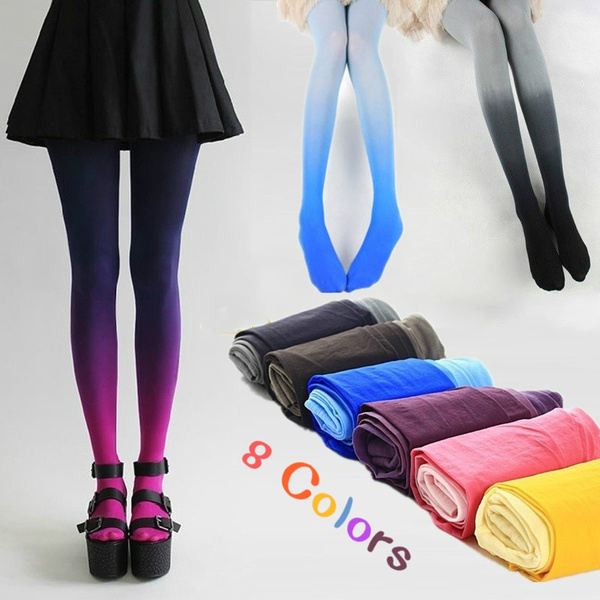 Ombre tights shop