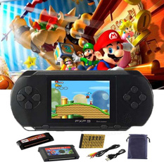 Xmas Gift Electronic Toy PXP 3 Handheld Games Console 150 +games Gift Toys for Kid & Black
