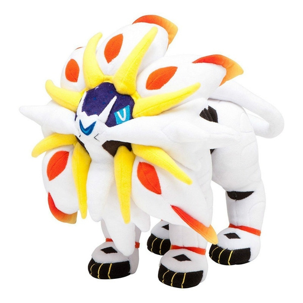 2 Styles Pokemon Shiny Solgaleo Plush Alola Region Sun Moon Stuffed Animal  Soft Game Cartoon Doll 10