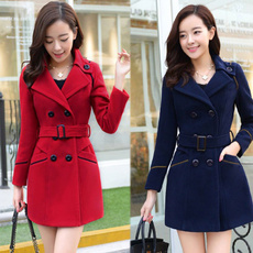 woolen, Fashion, Winter, Long Coat