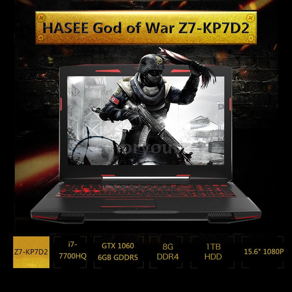 HASEE God of War Z7-KP7D2 Laptop Notebook PC 15.6
