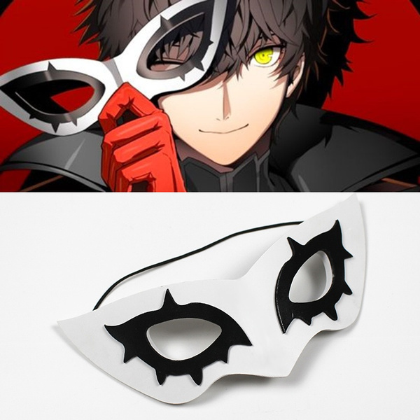 Persona 5 Hero Arsene Joker Mask Halloween Christmas Masquerade Cosplay Eyemask Wish