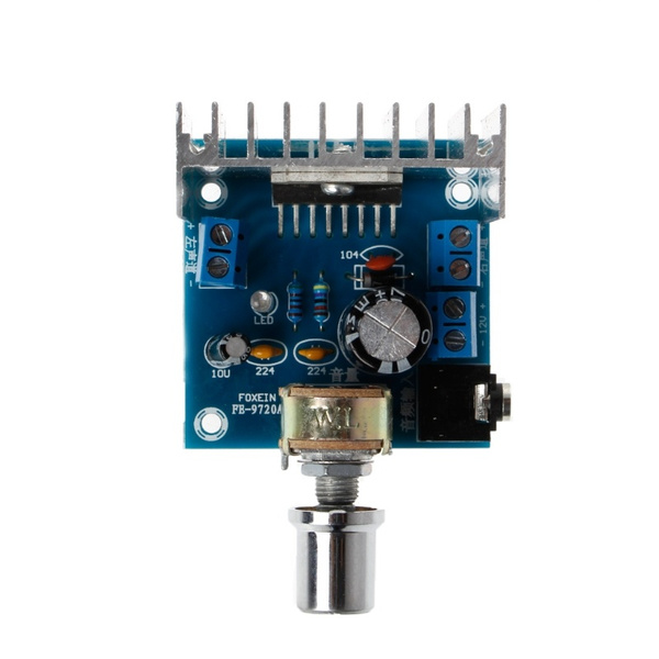 AC/DC 12V TDA7297 2x15W Digital Audio Amplifier DIY Kit Dual-Channel