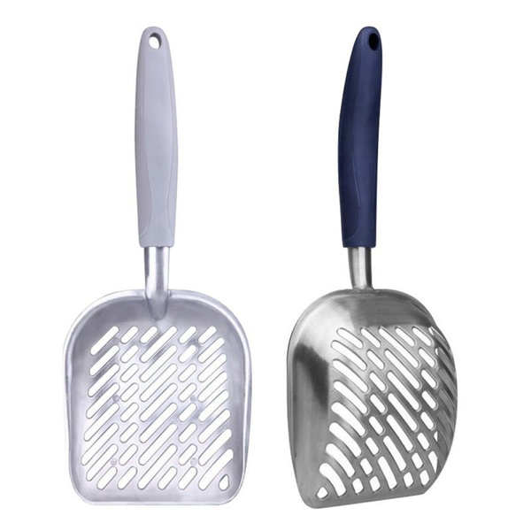 stainless steel cat litter scoop