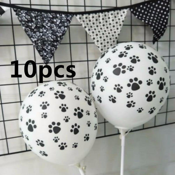 10pcs Cute Dog Paw Prints Latex Balloons Birthday Party Wedding Decoration 10pcs Cute Dog Paw Prints Latex Balloons Birthday Party Wedding Decoration