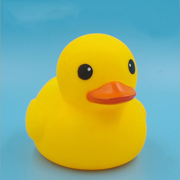 Yellow duck 2024 bath toy