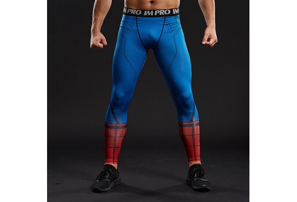 spiderman workout leggings