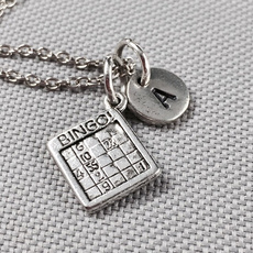 bingo, monogram, Jewelry, initial